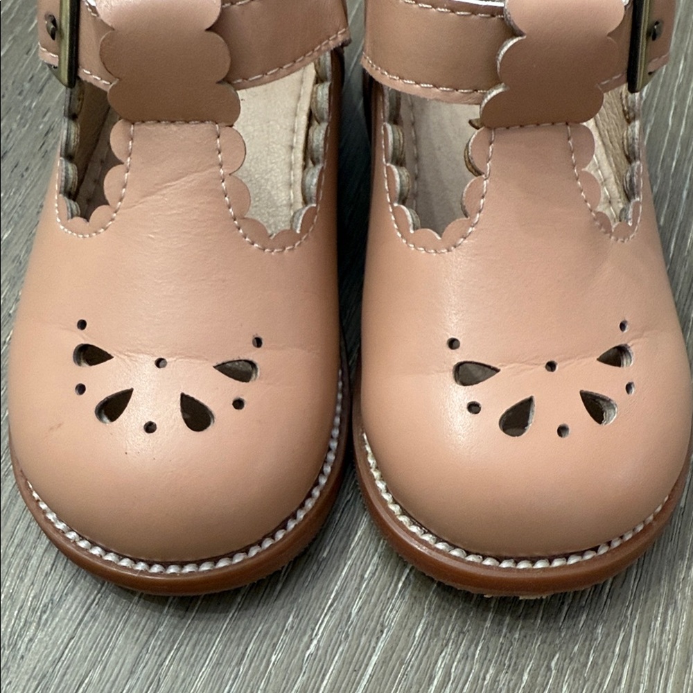 Felix & Flora Toddler School Shoes (Nude) - Picture 5 of 9